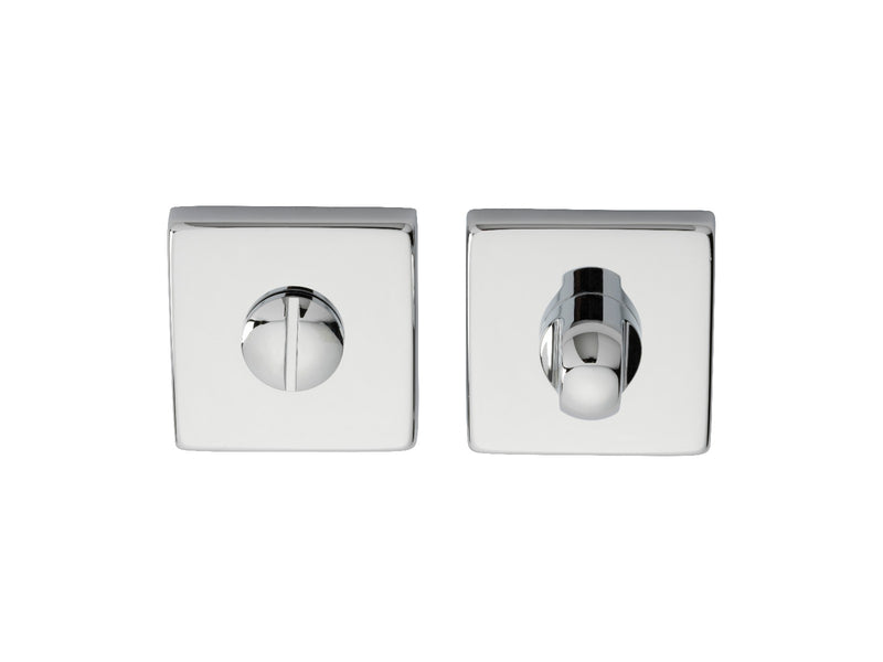 Turn & Release On Concealed Fix Square Rose (Art Lm 40/Qes) Cro (Polished Chrome) - Polished Chrome 50 X 50