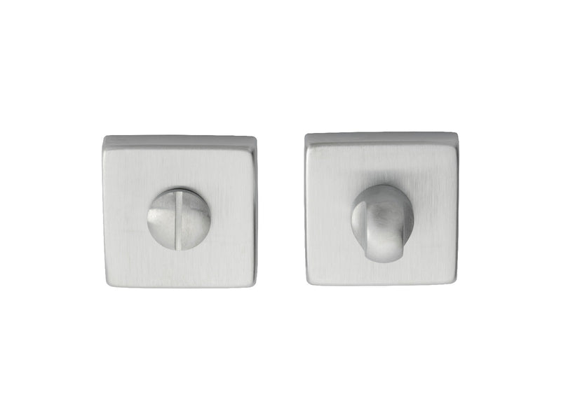 Turn & Release On Concealed Fix Square Rose (Art Lm 40/Qes) Csa (Satin Chrome) - Satin Chrome 50 X 50