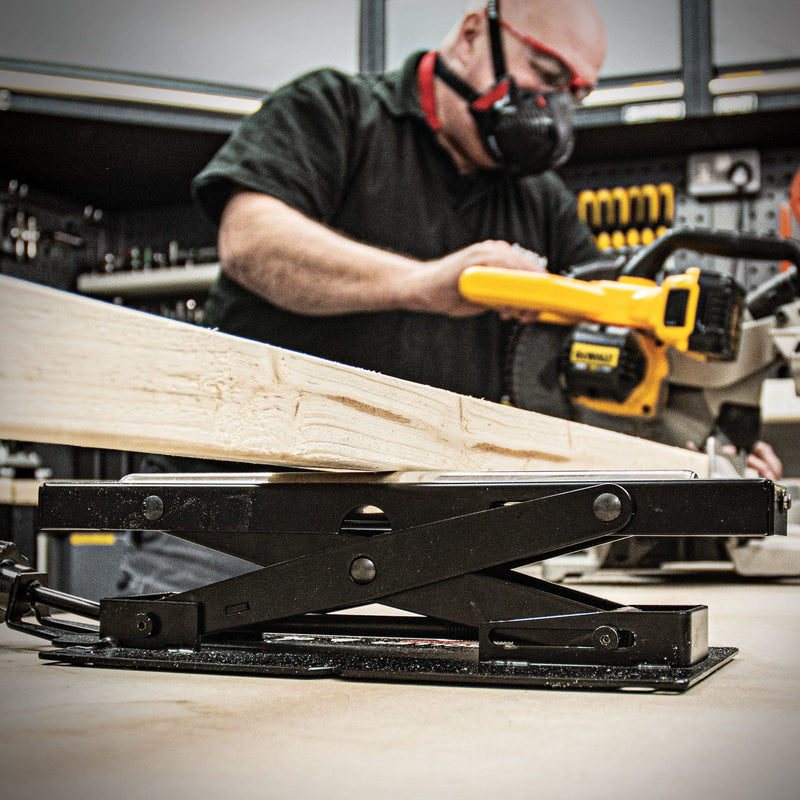 R/STAND/A - Trend Adjustable Benchtop Mitre Saw Roller Stand