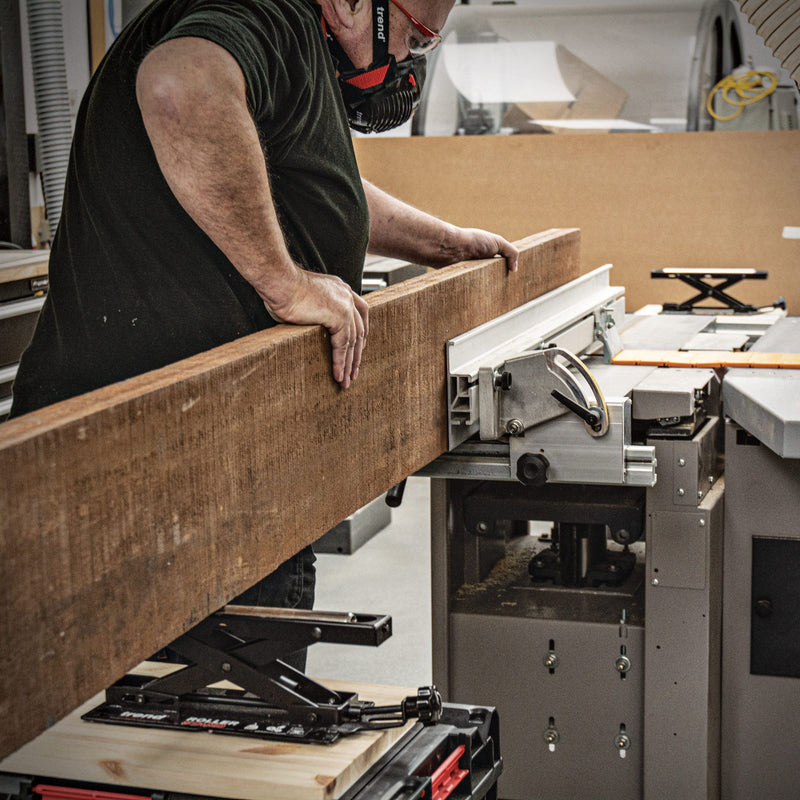 R/STAND/A - Trend Adjustable Benchtop Mitre Saw Roller Stand