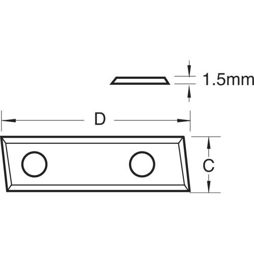 RB/S - Rota-tip blade 12.3/16.3mm one off
