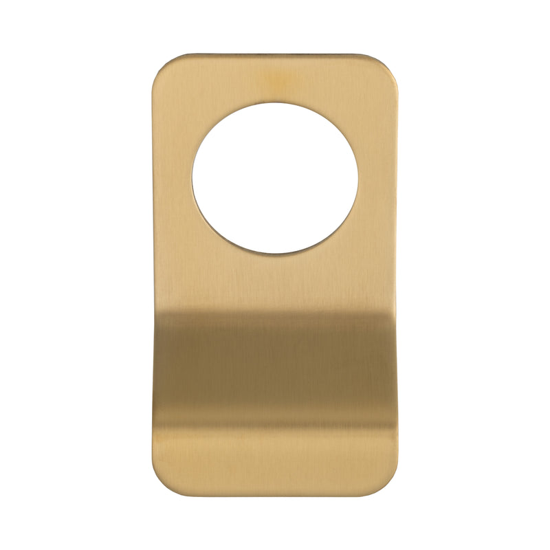 Cylinder Pull - Rim Profile - Satin Brass