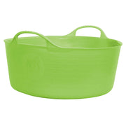 Red Gorilla - Gorilla Tub Small shallow 15L - Flexible Heavy-Duty LDPE Utility Tub for DIY, Building & Home Projects - Pistachio