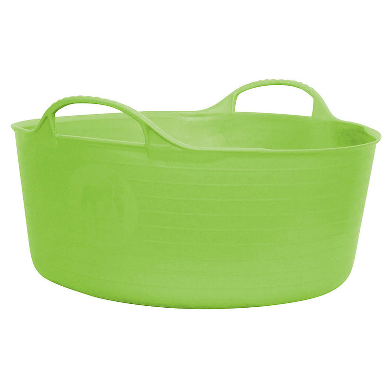 Red Gorilla - Gorilla Tub Small shallow 15L - Flexible Heavy-Duty LDPE Utility Tub for DIY, Building & Home Projects - Pistachio