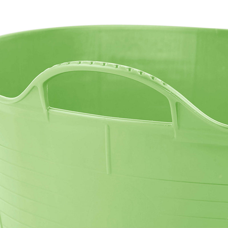 Red Gorilla - Gorilla Tub XL 75L - Flexible Heavy-Duty LDPE Utility Tub for DIY, Building & Site Work - Pistachio