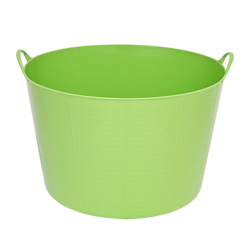 Red Gorilla - Gorilla Tub XL 75L - Flexible Heavy-Duty LDPE Utility Tub for DIY, Building & Site Work - Pistachio