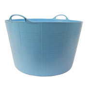Red Gorilla - Gorilla Tub XL 75L - Flexible Heavy-Duty LDPE Utility Tub for DIY, Building & Site Work - Sky Blue