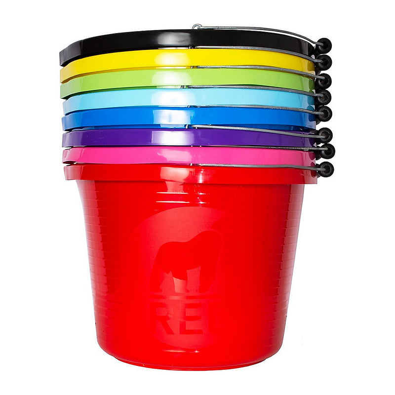 Red Gorilla Premium Builder's Bucket 14 Litre - PRM.PK - Multi-Purpose, Food Grade