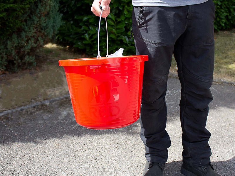 Red Gorilla Premium Builder's Bucket 14 Litre - PRM.PK - Multi-Purpose, Food Grade