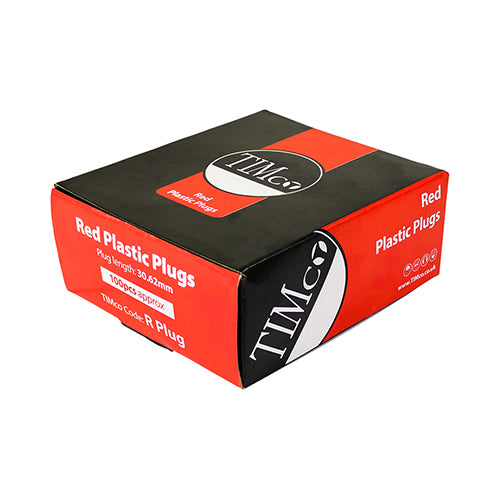 TIMCO Yellow Plastic Plugs - 25mm