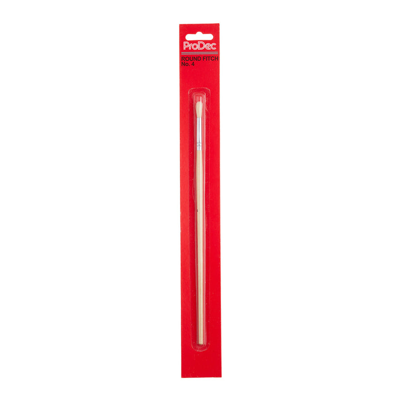 ProDec No. 4 Round Industrial Fitch Brush