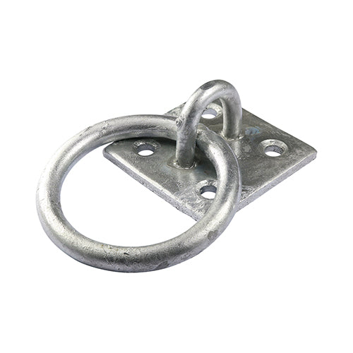TIMCO Ring on Plate Hot Dipped Galvanised — Bag