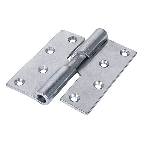 TIMCO Rising Butt Hinges Right Hand Steel Electro Brass
