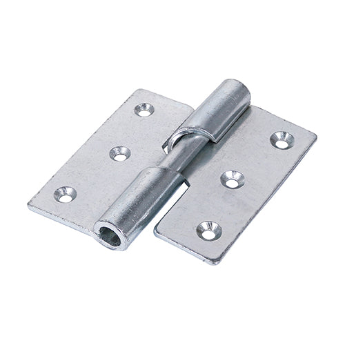 TIMCO Rising Butt Hinges Right Hand Steel Electro Brass