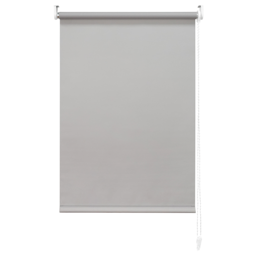 Blackout Roller Blind 90cm Silver