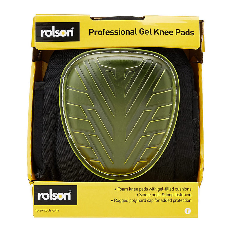 Rolson Gel Knee Pads - 82711 - Durable and Comfortable for DIY