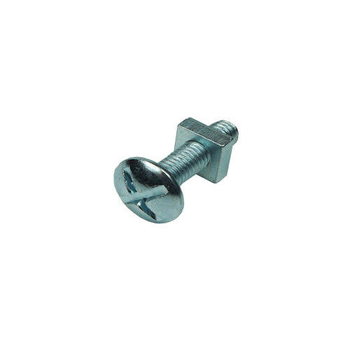 FF Roofing Bolt & Nut ZP M6x60 25 Per Bag (D27)