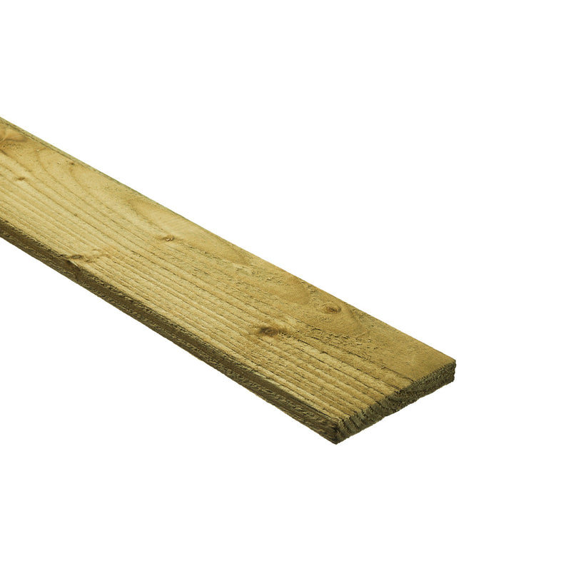 Sawn Treated Timber 100 x 22 mm 4.8m