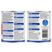 Rustins Quick Drying Radiator Enamel Gloss White 1L