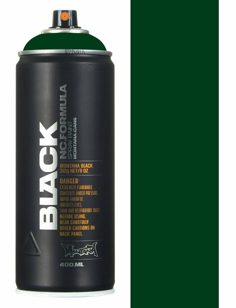 Montana Black 400ML BLK-6070 Tag Green