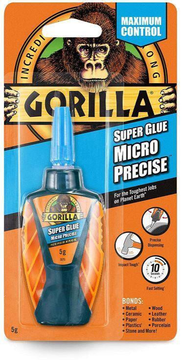 Gorilla Super Glue Micro Precise 5g
