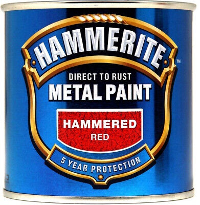 Hammerite 250Ml Hammered Red