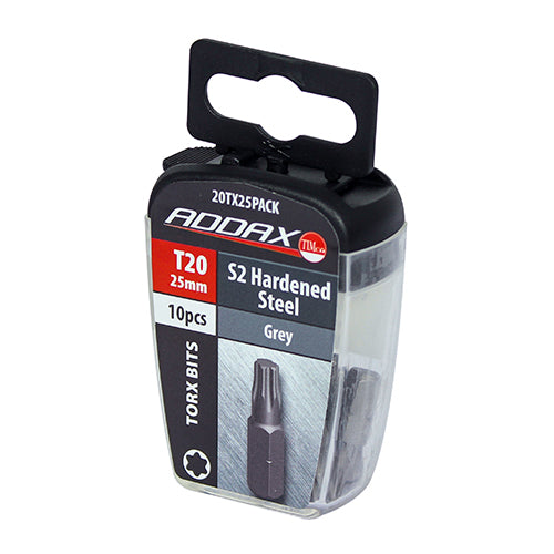TIMCO TX Drive Driver Bit S2 Grey — Trade Pack