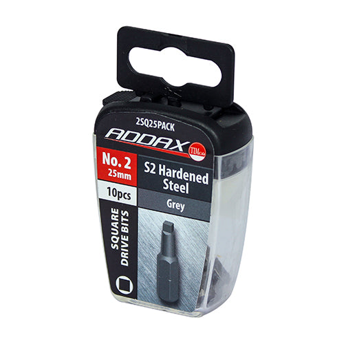 TIMCO Square Driver Bit S2 Grey - No.2 x
