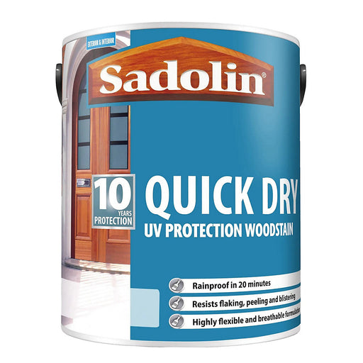 Sadolin Quick Dry UV Protection Woodstain Mahogany 1L