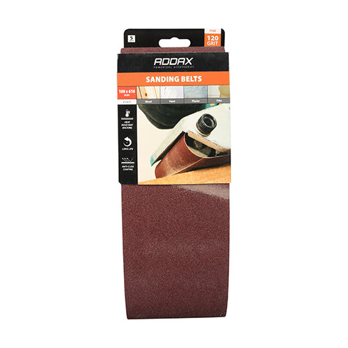 TIMCO Sanding Belts 40 Grit Red