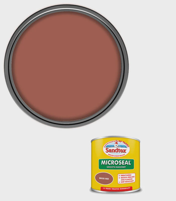Sandtex Microseal Smooth Masonry Brick red 150ml