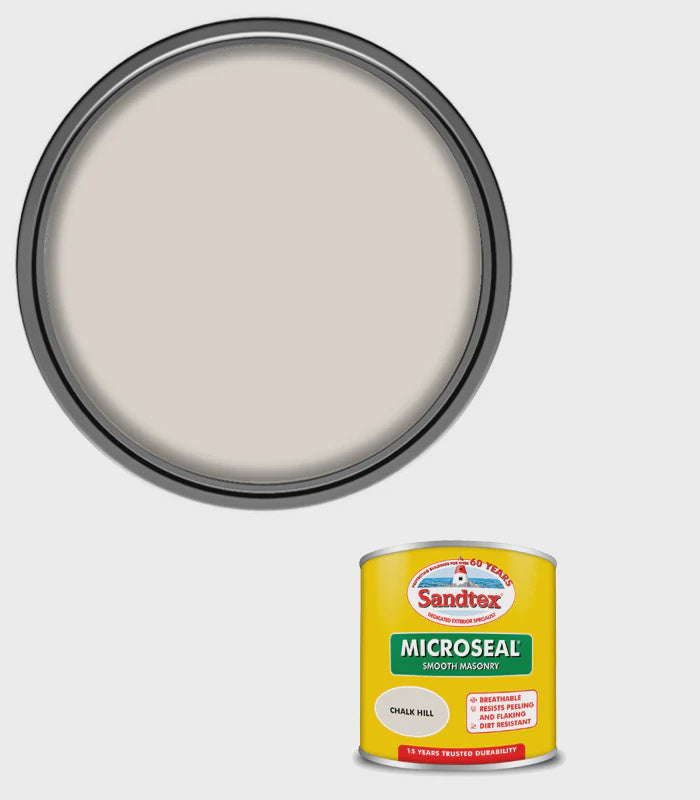 Sandtex Microseal Smooth Masonry Chalk Hill 150ml