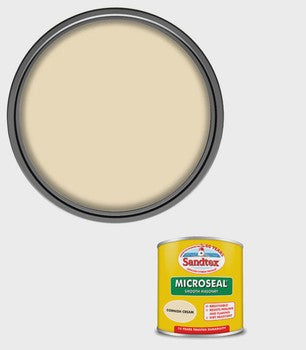 Sandtex Microseal Smooth Masonry Cornish Cream 150ml