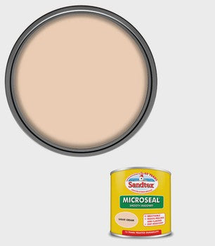 Sandtex Microseal Smooth Masonry Light Cream 150ml