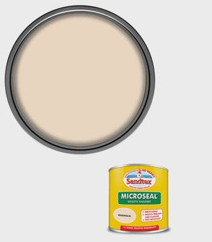 Sandtex Microseal Smooth Masonry Magnolia 150ml