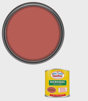 Sandtex Microseal Smooth Masonry Terracotta 150ml