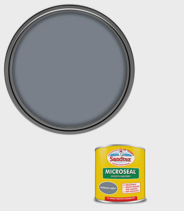 Sandtex Microseal Smooth Masonry Vermont Grey 150ml