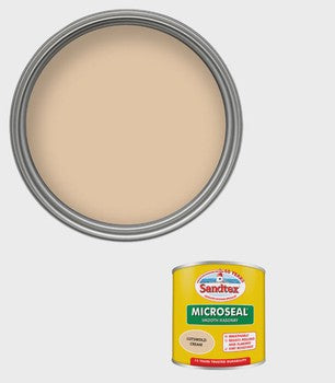 Sandtex Microseal Smooth Masonry Cotswold Cream 150ml