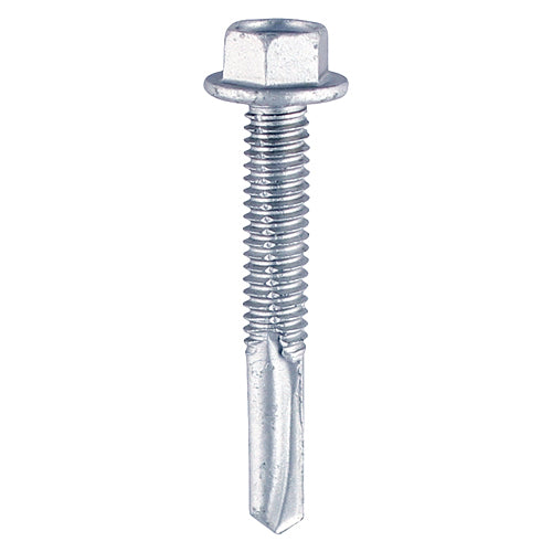 TIMCO Self-Drilling Heavy Section Silver Screws — Box