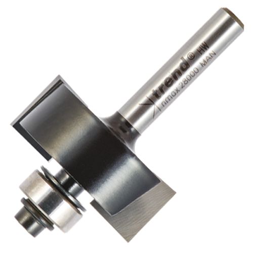 SET/SS8X1/4TC - Trend 12 piece 1/4in shank TCT Router Cutter Set - ideal starter / entry level set for smaller 1/4in collet routers.