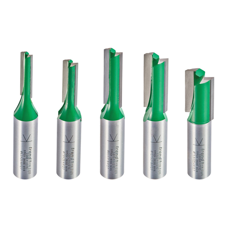SET/MT1X1/2TC - 5 piece MT/JIG cutter set imperial