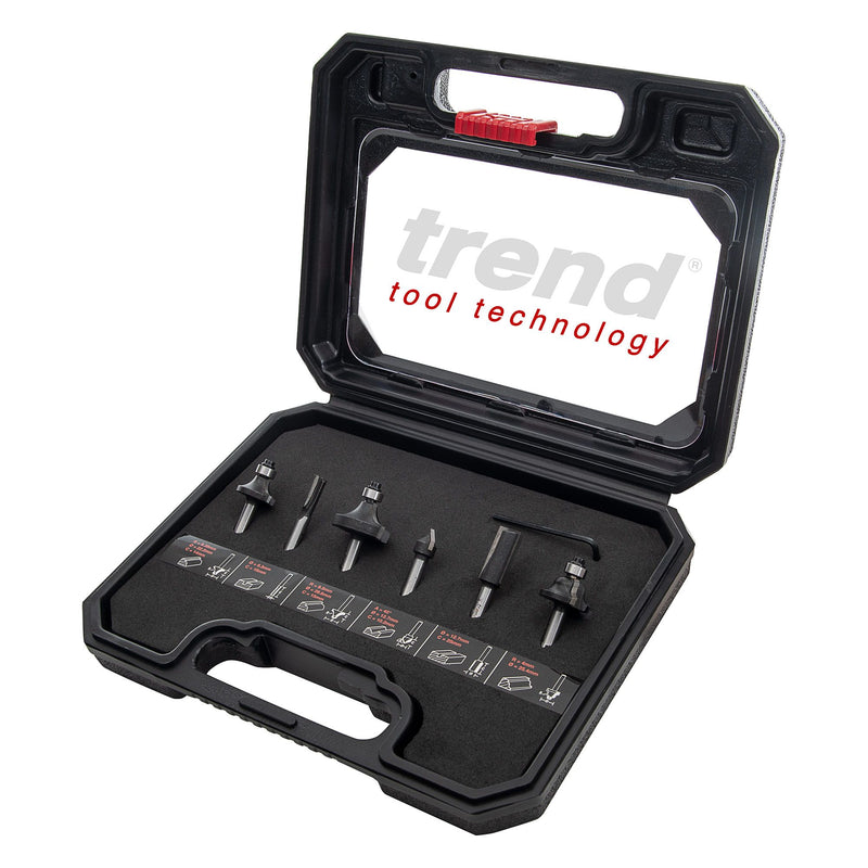SET/SS11X12MMTC - 6pc starter cutter set 12mm