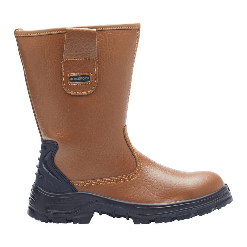 Blackrock Rigger Safety Boots - Tan size 6