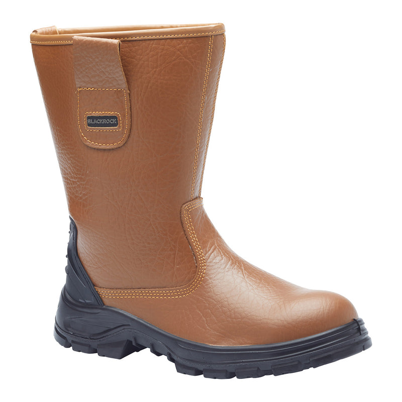Blackrock Rigger Safety Boots - Tan size 10