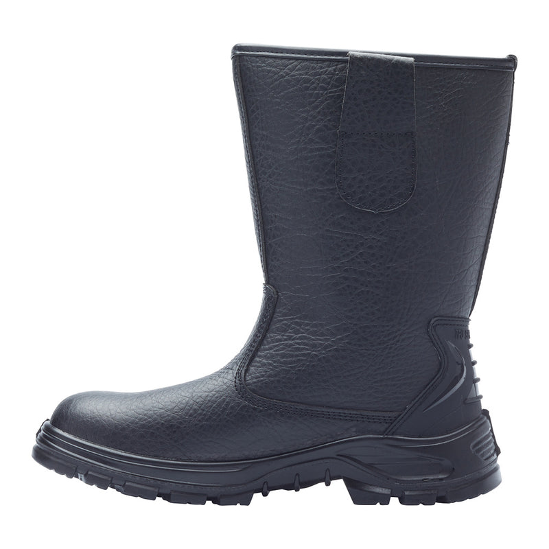 Blackrock Rigger Safety Boots - Black size 8