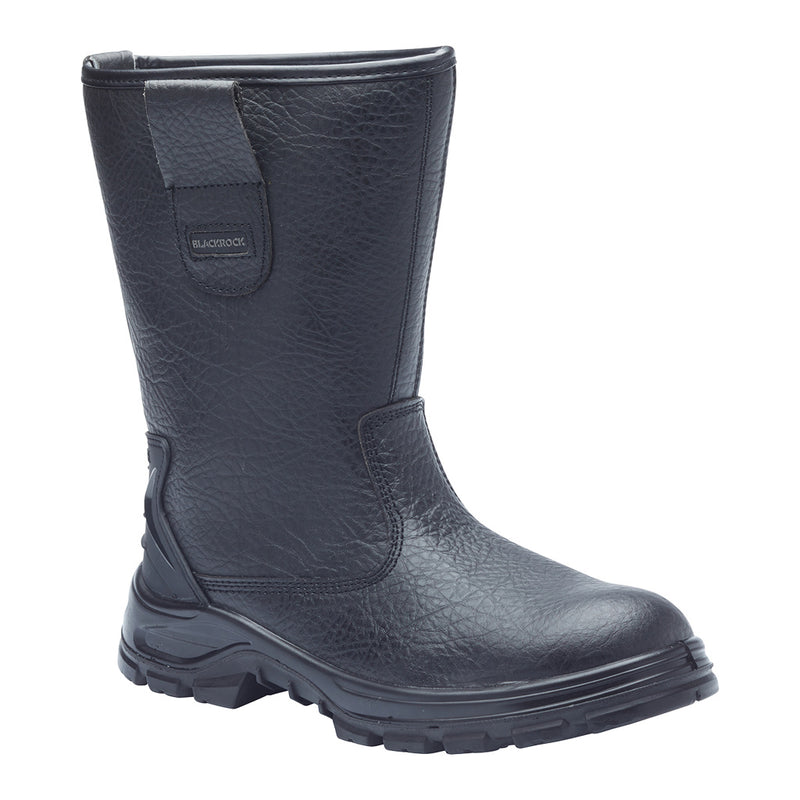 Blackrock Rigger Safety Boots - Black size 12