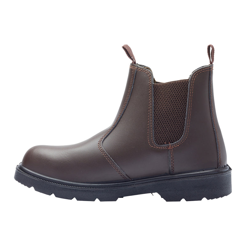 Blackrock Dealer Safety Boots - Brown size 4