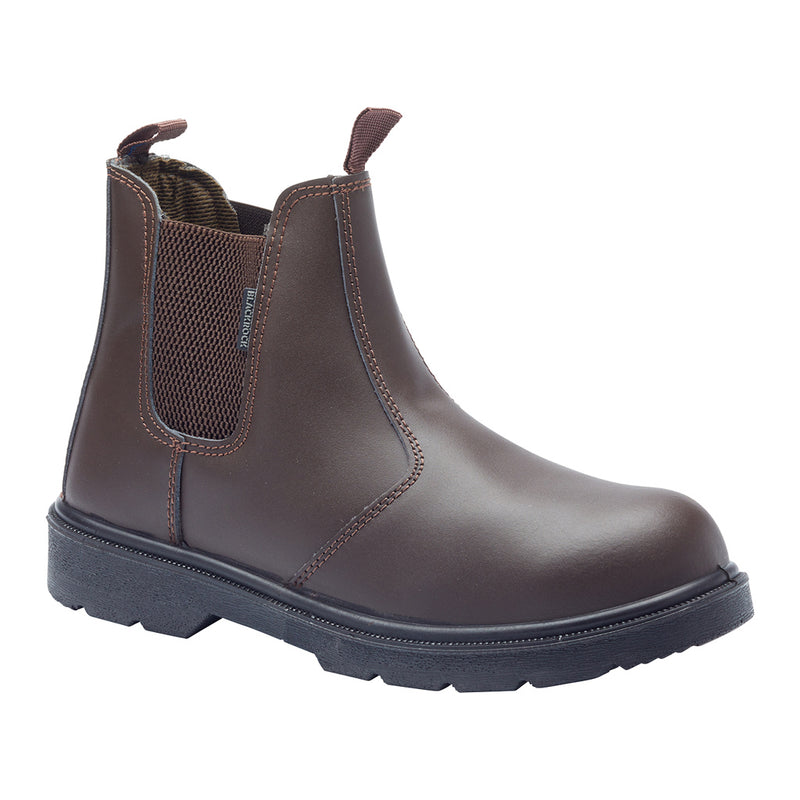 Blackrock Dealer Safety Boots - Brown size 6