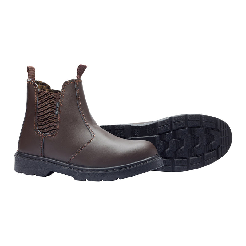 Blackrock Dealer Safety Boots - Brown size 6