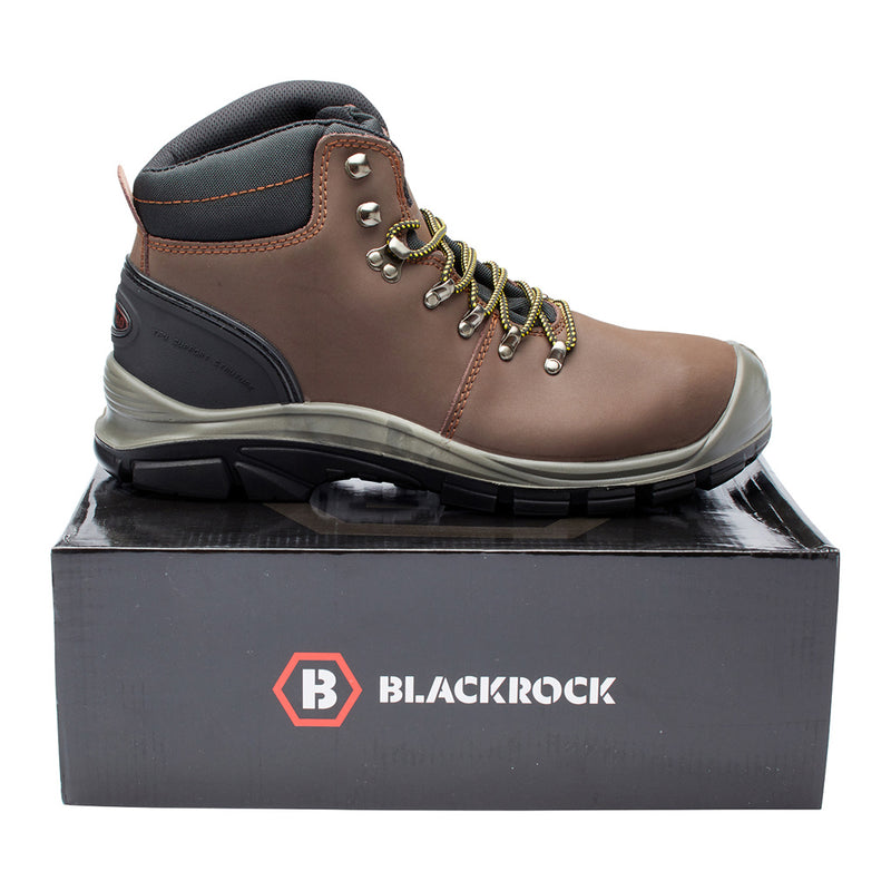 Blackrock Malvern Safety Hiker - Brown size 8
